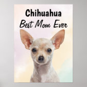 Poster de Chihuahua Best Mom (Devant)