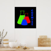 Poster de chimiste (Cuisine)