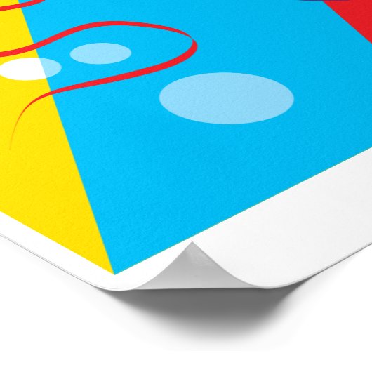 Poster de chiot de Kandinsky (Coin)