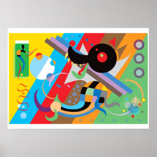 Poster de chiot de Kandinsky
