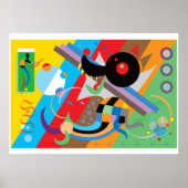 Poster de chiot de Kandinsky (Devant)