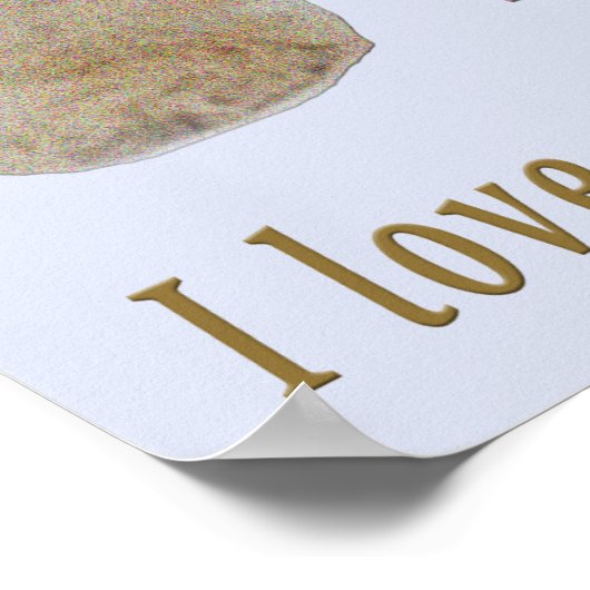 Poster de chiots spaniel Cocker (Coin)