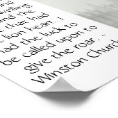 Poster de Churchill (Coin)