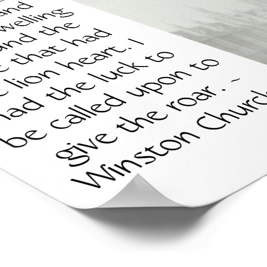 Poster de Churchill (Coin)