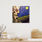 Poster de cimetière par Angry Johnny (Cuisine)