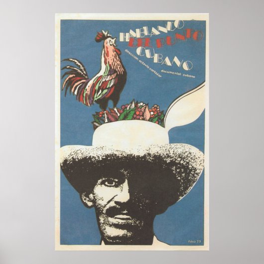 Poster de cinéma cubain Poster de film cubain (Devant)