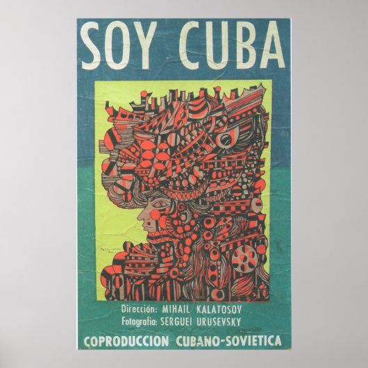 Poster de cinéma cubain Poster de film cubain (Devant)