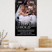 Poster de cinéma mariage - Modèle photo de gros pl (Cuisine)