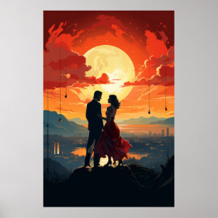 Poster de cinéma vintage La Terre - Classic Hollyw