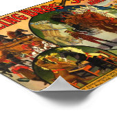 Poster de cirque Bros Ringling vintage (Coin)