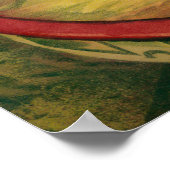 Poster De Cirque Montrant Acrobat En Cours De Cour (Coin)