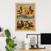 Poster de cirque pour phoques en formation - Forep (Bureau à domicile)