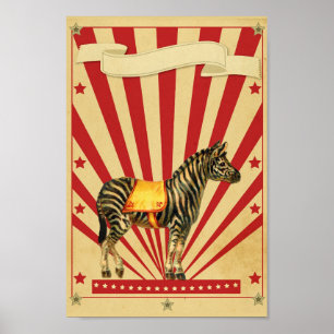 Poster de cirque sur mesure
