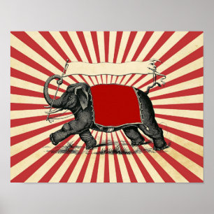 Poster de cirque sur mesure