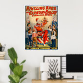 Poster de cirque vintage (Bureau à domicile)