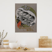 Poster De Cirque vintage Des Cinq Frères (Cuisine)
