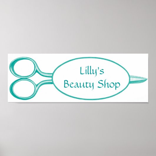 Poster de ciseaux (Devant)