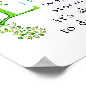 Poster de citation calligraphie de vie (Coin)