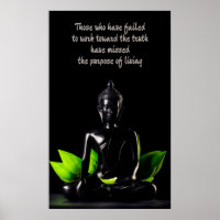 Poster de citation de bouddha 1