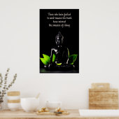 Poster de citation de bouddha 1 (Cuisine)