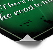 Poster de citation de Bouddha Road to Truth (Coin)