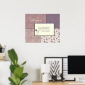 Poster de citation de colère personnalisable (Bureau à domicile)