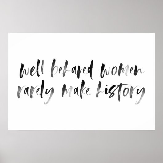 Poster de citation de filles de la crèche ou du bu (Devant)