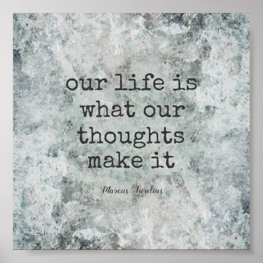 poster de citation de motivation sur la conception (Devant)