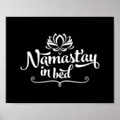 Poster de citation de Namaste Funny (Devant)
