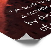 Poster de Citation de sagesse de Charles Baudelair (Coin)