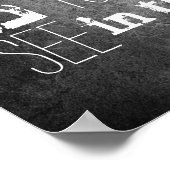 Poster de citation Gandhi être le mur de changemen (Coin)