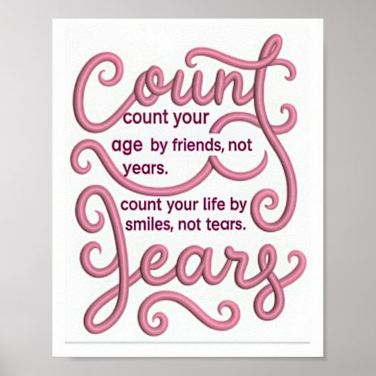 Poster de citation motivationnelle sur le mur de s (Devant)