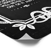 Poster de citation motivationnelle sur le mur de s (Coin)