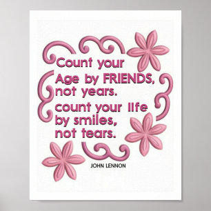 Poster de citation motivationnelle sur le mur de s