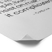 Poster de citation motivationnelle sur le mur de s (Coin)