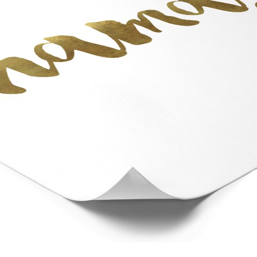 Poster de citation 'namaste' (Coin)