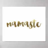 Poster de citation 'namaste' (Devant)
