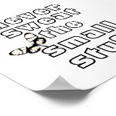 poster de citation ne transpire jamais les petites (Coin)