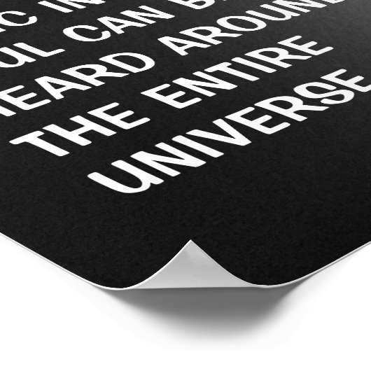 Poster de citation Rock Inspiration (Coin)