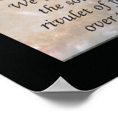 Poster de citation We Chiropractor (Coin)