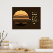 Poster de citations de Rumi Art. Ocean Mandala Ins (Cuisine)