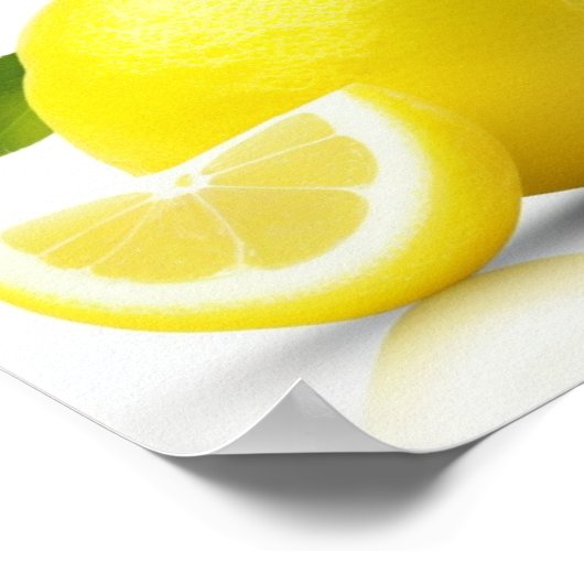 Poster de citrons Wall Art (Coin)