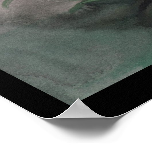 Poster de citrouille Pixie Halloween Cute Vampire (Coin)