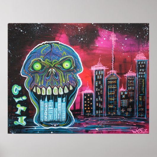 Poster de City of Strange (Devant)