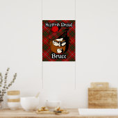 Poster de Clan Bruce Scottish Tartan (Cuisine)