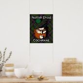 Poster de Clan Cochrane Scottish Tartan (Cuisine)