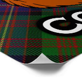 Poster de Clan Cochrane Scottish Tartan (Coin)
