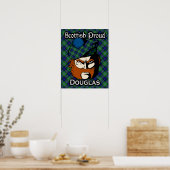 Poster de Clan Douglas Scottish Tartan (Cuisine)