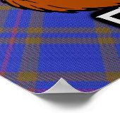 Poster de Clan Elliot Scottish Tartan (Coin)