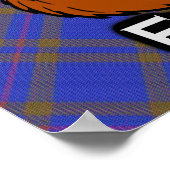 Poster de Clan Elliott Scottish Tartan (Coin)